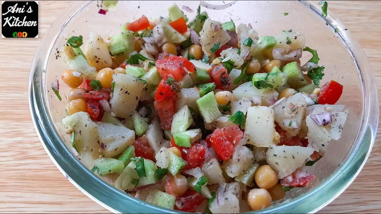 Potato Cucumber Salad | Quick and Healthy Salad recipe -Ani's Kitchen Potato Cucumber Salad | Quick and Healthy Salad recipe -Ani's Kitchen