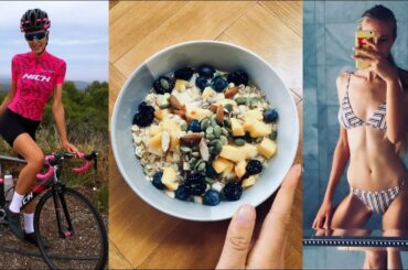 Healthy breakfast recipe for an athlete