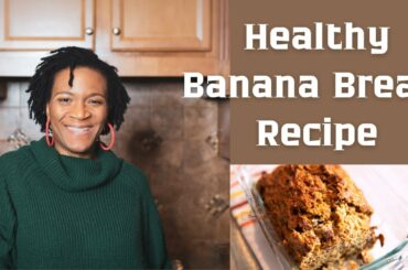 How to make Healthy Banana Bread| Holiday Snacks| Cooking vlog