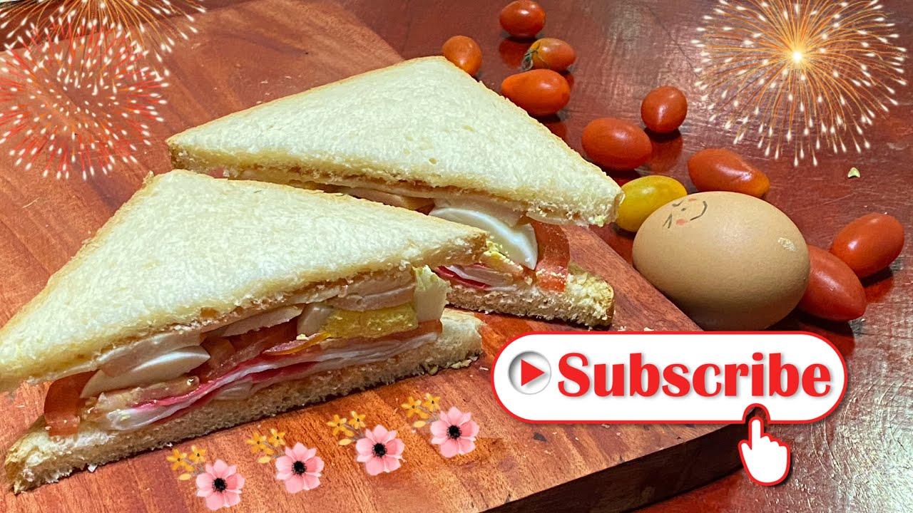 Easy sandwich recipe for breakfast//Easy snack recipe Easy sandwich recipe for breakfast//Easy snack recipe