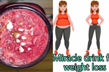 Weight loss smoothie | miracle drink for healthy weight loss with glowing skin & shiny hair #Shorts