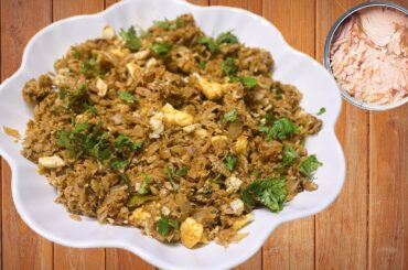 Egg & White Tuna recipe || Healthy Breakfast Rich in protien