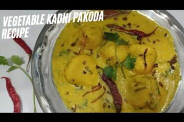 veg kadhi pakoda recipe||vegetable kadhi|| healthy recipe || made by asma islam