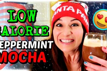 LOW CALORIE PEPPERMINT MOCHA || Easy Holiday Weight Loss Recipe