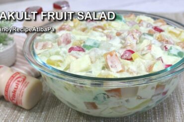 Yakult Fruit Salad Recipe masarap pang Noche Buena, Healthy pa!