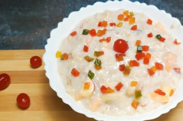 Healthy Oats Fruit Salad Recipe