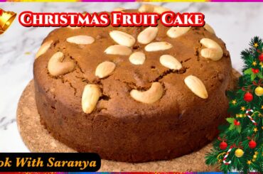 Eggless Plum Cake Recipe in Tamil | Healthy Christmas Cake | New year Cake | No alcohol cake recipe