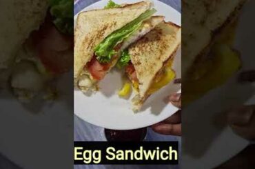 #Shorts #EggSandwich #HealthyBreakfast Egg Sandwich | Healthy Breakfast Recipe | Bread Sandwich