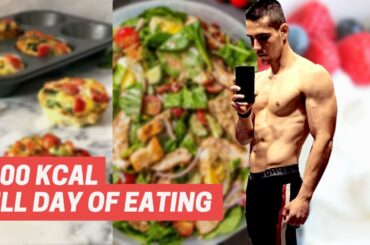 Full Day Of Eating | 1500 Calories Of High Protein Meals For Fat Loss | Easy Recipes