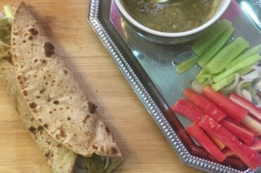 Healthy Wrap Recipe For Weight loss|Tortilla Wrap For Weight loss|{5 Mint Meal Prep}