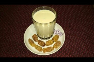 Healthy Winter Drink Recipe Videos / Kharak Milk Recipes / Benifits of Kharak Milk / Dry dates Milk