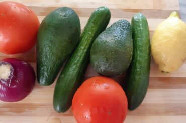 Cocumber tomato Avocado salad recipe|healthy Avocado salad |how to make Avocado|aziz chef best salad