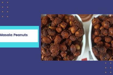 Masala Peanuts |Masala Kadalai Recipe| Healthy Peanut Snack | Masala Peanuts - Weight Loss Recipe|