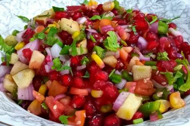Pomegranate Salad Recipe | Healthy and Diet Salad Recipe | Spoon of taste