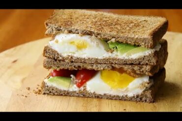 Cottage cheese, avocado sandwich 320 calories