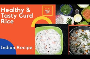 #Delicious Curd Rice Preparation | Magnus Manju Vlogs | Indian Recipe | Healthy Food