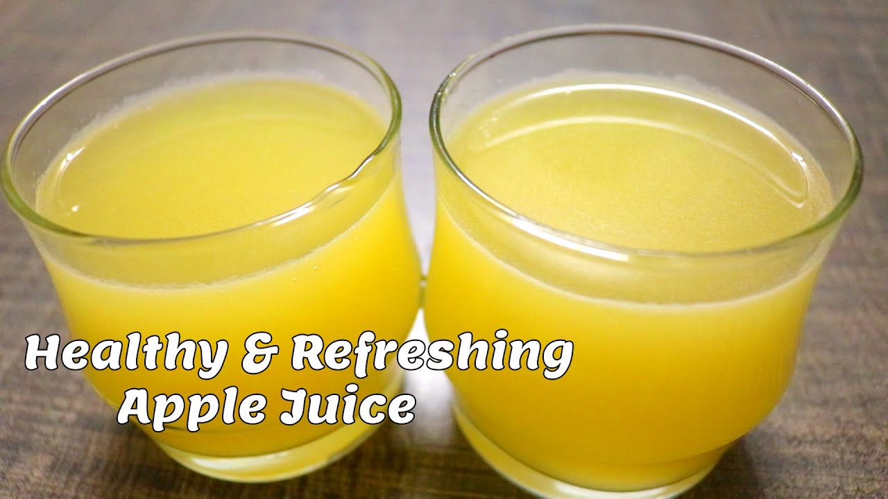 Healthy & Refreshing Apple Juice | How To Make Easy Apple Juice Healthy & Refreshing Apple Juice | How To Make Easy Apple Juice