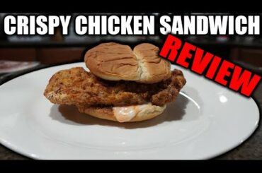 Healthy Popeyes!? | RJF Chicken Sandwich Review - Recipe Review