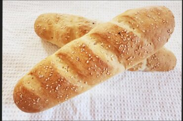 How to make & bake baguette bread - my home recipe
