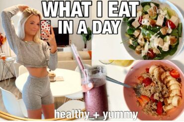 WHAT I EAT IN A DAY | healthy and simple ideas
