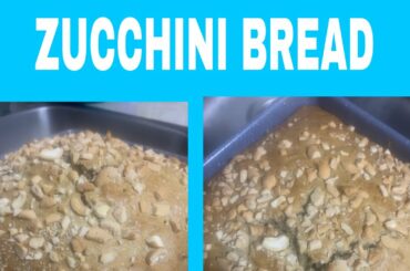 Quick & Easy HEALTHY ZUCHINNI BREAD