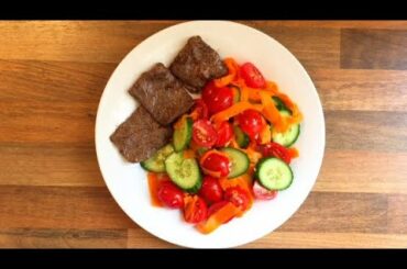 Cherry Tomatoes, Cucumber, Carrots Salad | Lucky New Year Salad | Healthy Salad