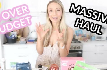 Family of 5 Huge Healthy Grocery Haul, how much we spend (Woolworths + Coles healthy food Haul 2020)