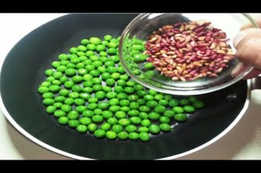 10 Minute Recipe | matar pakora Recipe | Quick and Easy Breakfast- snacks recipe.