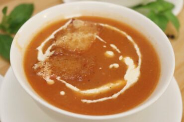 Tomato soup Recipe | Easy simple tomato soup healthy snack recipe