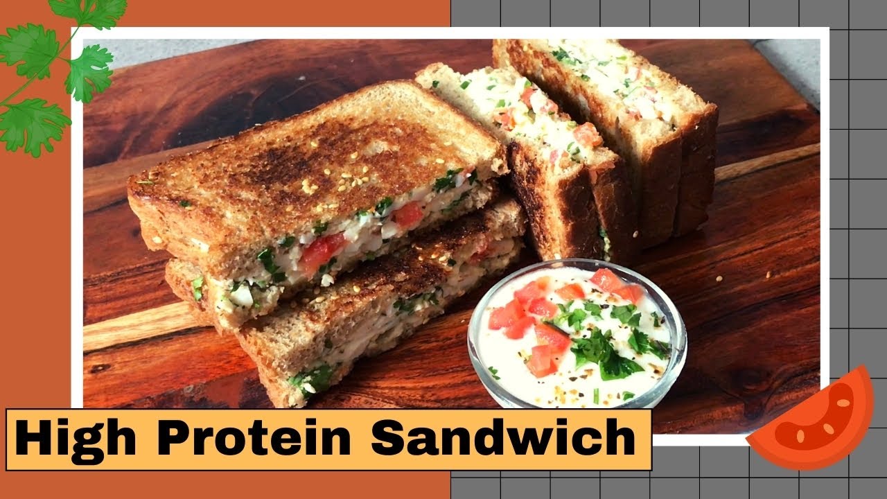 High Protein Breakfast Sandwich Recipe | How to Make Quick Easy Boiled Egg Toast | For Weight Loss High Protein Breakfast Sandwich Recipe | How to Make Quick Easy Boiled Egg Toast | For Weight Loss