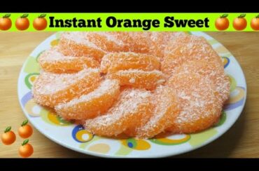 Orange Sweet Recipe ||Healthy And Yummy Recipe ||Quick and Easy Recipe By Bushra Home kitchen