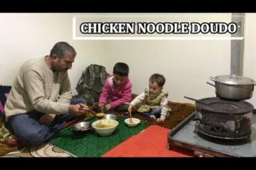 CHICKEN NOODLE DOUDO RECIPE | TASTY, HEALTHY AND MOST DIGESTIVE SOUP BY MEHBOOB ALI |