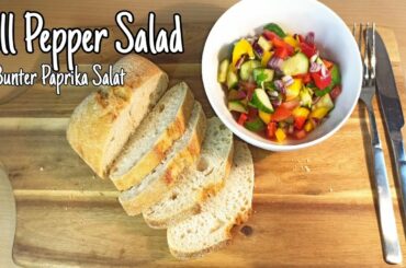Colorful Bell Pepper Salad Recipe
