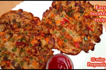 Easy breakfast recipe I 15 minutes healthy breakfast recipe I Quick tiffen  recipe I Uma's Cookery