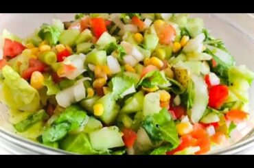 Mixed Vegetable Salad// Easy Salad recipe// Ensalada Mixta