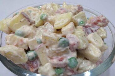 Russian Salad Recipe By Adam Food Secrets | Best Healthy Tasty Salad | Easy Salad Recipe