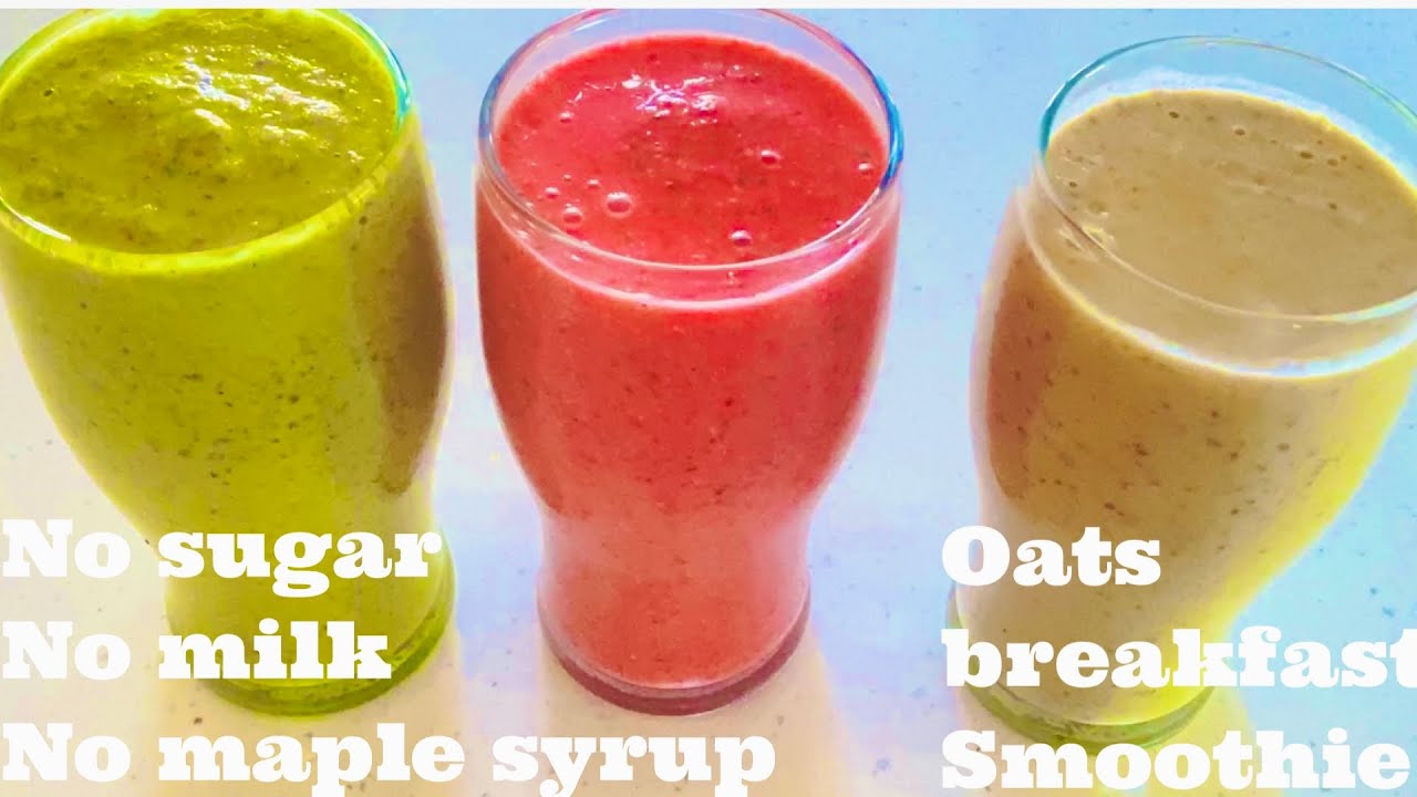 Oats breakfast smoothie recipe: low calorie oat smoothie for weight loss Oats breakfast smoothie recipe: low calorie oat smoothie for weight loss