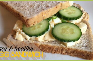 EASY AND HEALTHY EGG SANDWICH (WITH A TWIST) | PERFECT FOR SNACKS/LUNCH | Philinne Alip