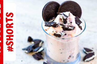 Low Calorie Ice Cream With Oreos #SHORTS