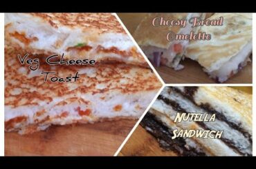 Cheesy Sandwich Recipes | Sandwich in Tawa | Veg Mayo Sandwich Recipes | Hashtag Healthy Cooking