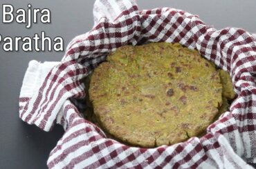 Healthy Bajra Paratha Recipe - Pearl Millet - Weight loss - Gluten Free - Vegan | Skinny Recipes