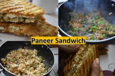 Paneer Sandwich Recipe | Best Sandwich | Easy & Quick | Healthy Breakfast