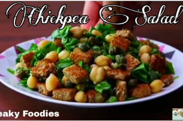 Chickpea Salad|Healthy Salad Recipe| Freaky Foodies.