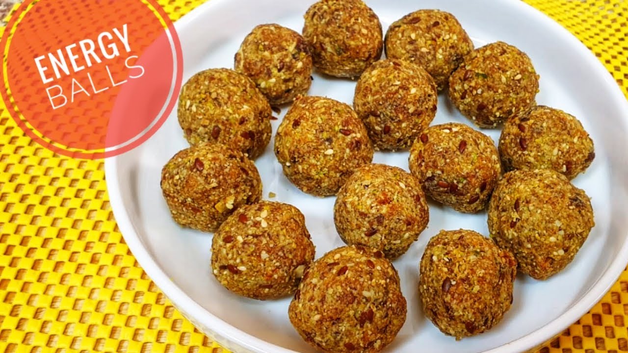 Energy Balls | Dates and nuts energy ball | Healthy snack | Grace Kitchen (Recipe #14) Energy Balls | Dates and nuts energy ball | Healthy snack | Grace Kitchen (Recipe #14)