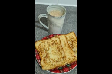 Healthy Breakfast Recipe | Crispy and Moist Sweet Bread | #Shorts