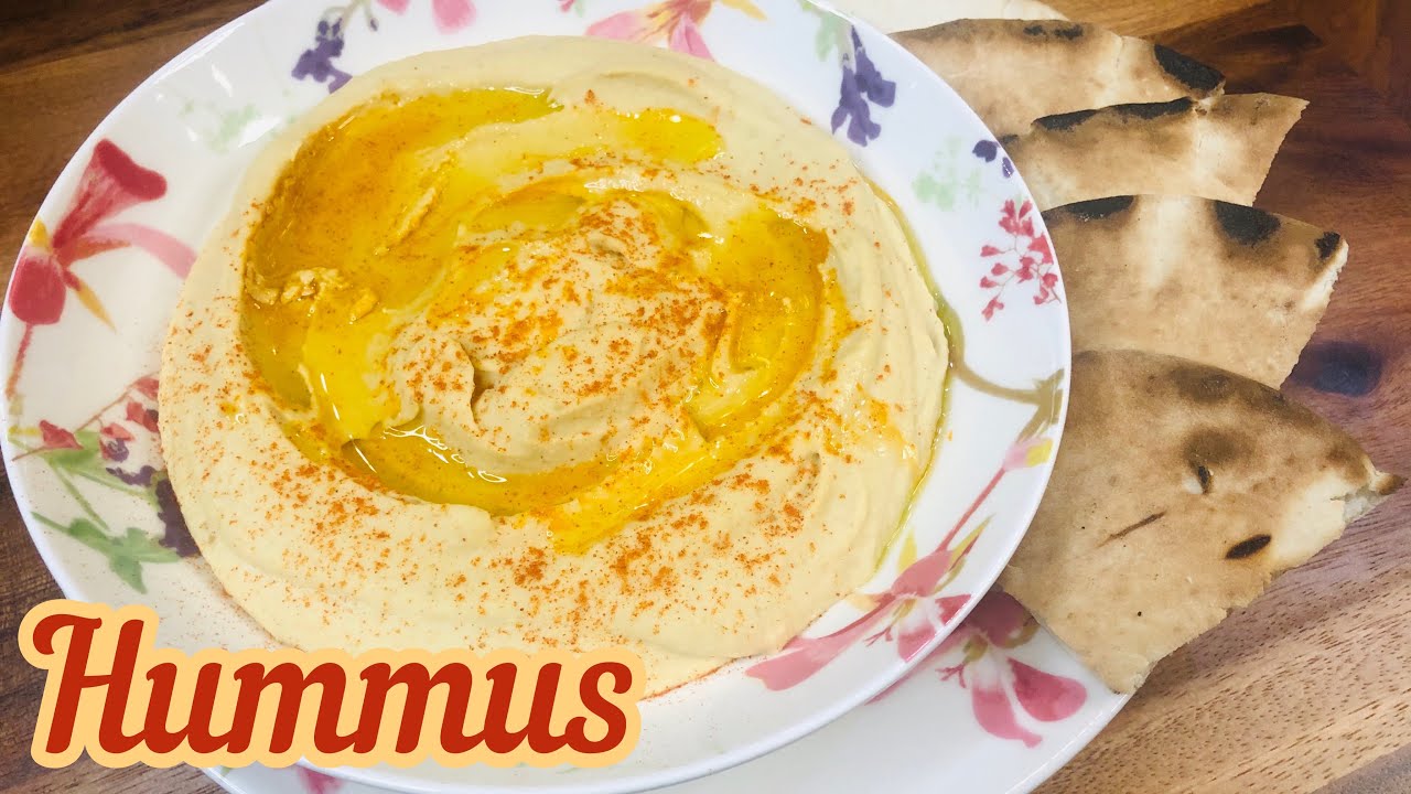 Easy Homemade Hummus Recipe | Healthy Snack/Mediterranean Food | By Amnalicious Dishes Easy Homemade Hummus Recipe | Healthy Snack/Mediterranean Food | By Amnalicious Dishes
