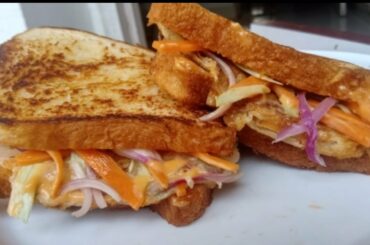 Cabbage egg sandwich / quick recipe