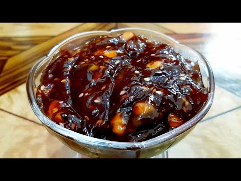 Omani halva/Instant halwa recipe/Healthy halwa/Sweet recipe/Oman halva/Halwa recipe/Corn flour halwa Omani halva/Instant halwa recipe/Healthy halwa/Sweet recipe/Oman halva/Halwa recipe/Corn flour halwa