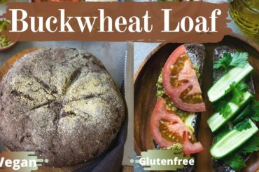 Buckwheat Bread Recipe | Buckwheat Loaf Recipe | Buckwheat Bread with Black Coffee | Healthy Nidhi