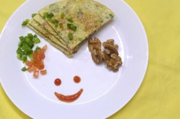 Oats Omelette | oats egg omelette home made recipe | healthy breakfast recipe